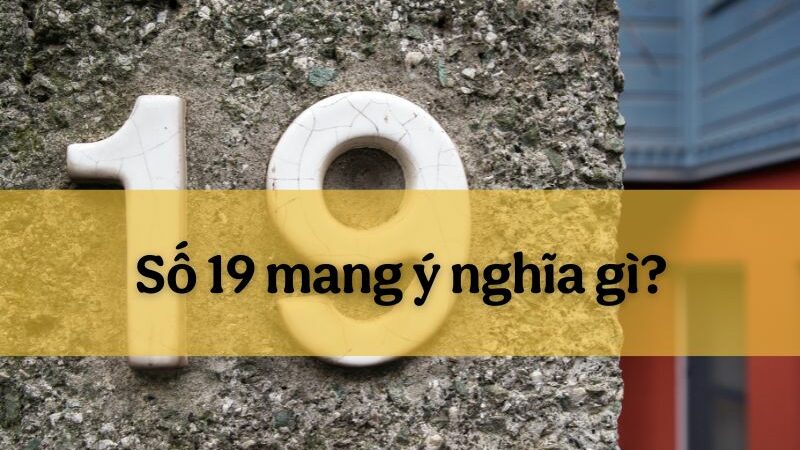 Số 19 mang ý nghĩa gì và cách nó ảnh hưởng đến cuộc sống, công việc